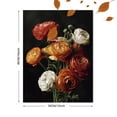 thumbnail image 3 of Ranunculus Flower Canvas Print Wall Art for Living Room Office Hotel Lobby, 3 of 8
