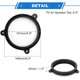 thumbnail image 5 of Anillo espaciador de altavoz Unique Bargains Adaptador de altavoz tweeter No.86301FG002 para Subaru Forester para 6.5'' ABS 2 Pcs, 5 of 7