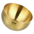 thumbnail image 5 of 2 ensaladeras de acero inoxidable, cuencos de cocina coreanos para ramen, cuencos de metal multiusos, ensaladera grande de acero inoxidable, cuenco aislado para servir, 20 cm, 5 of 5