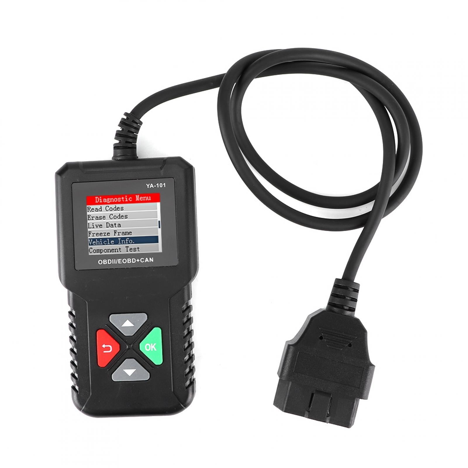 EZSPTO OBDII/EOBD Scanner Fault Code Reader Automotive Diagnostic Detector Scan Tool YA101,Car