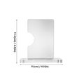 thumbnail image 2 of ELAYARD 1 Set Baseball Bat Display Stand Acrylic Material Wall Mounted Storage Rack, 2 of 8