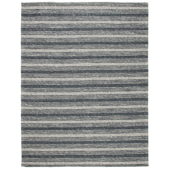 SAFAVIEH Marbella Christabella Striped Area Rug, Grey/Chocolate, 8' x 10'