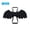 L Black, variant on White Angel Wings Dog Costume, Medium Pet Christmas Dress Up, Adjustable Plush Strap Outfit with 53cm Wing Length for Photo Party
