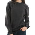 thumbnail image 3 of Oversized Unisex Lane Seven Ring Spun Cotton Long Sleeve Premium 3-End Fleece Sweatshirt - Charcoal Heather XL, 3 of 4