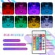 thumbnail image 4 of Lámpara de cristal con sombra de rosa, lámpara de mesa de cristal, lámpara de cristal regulable táctil recargable con control remoto, luz de noche que cambia de color RGB para dormitorio, 4 of 5