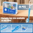 thumbnail image 2 of Cepillo de dientes desechable Aussumy 5 en 1 con pasta de dientes Floss & Pick, 2 of 8