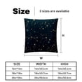 thumbnail image 5 of Virgo Constellation Velvet Throw Pillow Covers Set of 2 - Sizes 16x16, 18x18, 20x20 Inches - Decorative Pillows with Unique Patterns for Various Occasions - Throw Pillow Inserts Included, 5 of 6