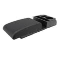 thumbnail image 1 of Reposabrazos de consola central para automóvil con interfaz USB, multifuncional, ancho ajustable, caja de almacenamiento universal para vehículos, línea blanca, 1 of 14