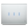 thumbnail image 1 of Interruptor Inteligente Triple Wifi L Blanco VETO Plura Smart No requiere de Neutro, 1 of 4
