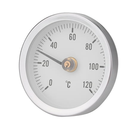 

0-120 63mm Spring Thermometer Pipe Thermometer For Home