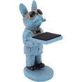 thumbnail image 2 of HUGFEGWE Watch Holder, Animal Resin Watch Stand Watch Stand Watch Display Stand Handmade Figurine Model for Jewelry, Bracelets, Necklaces Display (L Lucky Dog) U2537-25068, 2 of 9