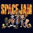 thumbnail image 2 of Women's Space Jam: A New Legacy Tune Squad Logo Graphic Tee Navy Blue Large, 2 of 5