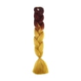 thumbnail image 1 of pitrice Gradient Color Women Braid Hair Large Braiding Hair Wigs High Temperature Fiber Synthetic Hair Extensions, 1 of 1