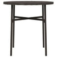 thumbnail image 2 of vidaXL Tea Table Brown 45 cm Poly Rattan, 2 of 4