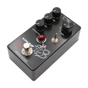 MOSKYAudio Fuzz Distortion Guitar Effect Pedal - KING RAT, 4 Mode Switch & Filter Controls, Portable Design