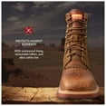 thumbnail image 4 of TWISTED X Male 8in CellStretch Lacer Distressed Saddle/Cognac Work Boots, Size: 10.5, Width: D, 4 of 5