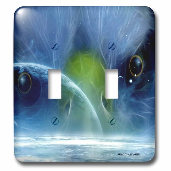 3dRose, Galaxy Spirit, double toggle switch