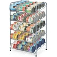 thumbnail image 2 of 5-tier Can Organizer for Pantry Can Dispenser Rack Holde up to 84 Cans ,Silver, 2 of 8