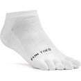 thumbnail image 3 of FUN TOES Women Toe Socks Barefoot Running Socks Size 9-11 Value Pack of 5 Pairs, 3 of 4