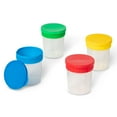 thumbnail image 4 of Melissa & Doug Spill-Proof Paint Cups - 4-Pack, Airtight Seal, Snap Lids, 4 of 8