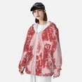 thumbnail image 3 of Balery Red Meat Sudadera ligera de manga larga con capucha y protección solar UPF 50+ para hombre y mujer, ideal para pesca y running-3X-Large, 3 of 7