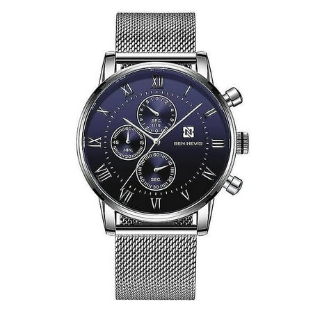 Men's high quality quartz six-pin watch(Blue 1) | Walmart Canada