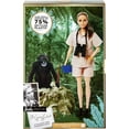 thumbnail image 7 of Barbie Inspiring Women Jane Goodall Collectible Doll with Khaki Outfit, Chimpanzee and Accessories, 7 of 7