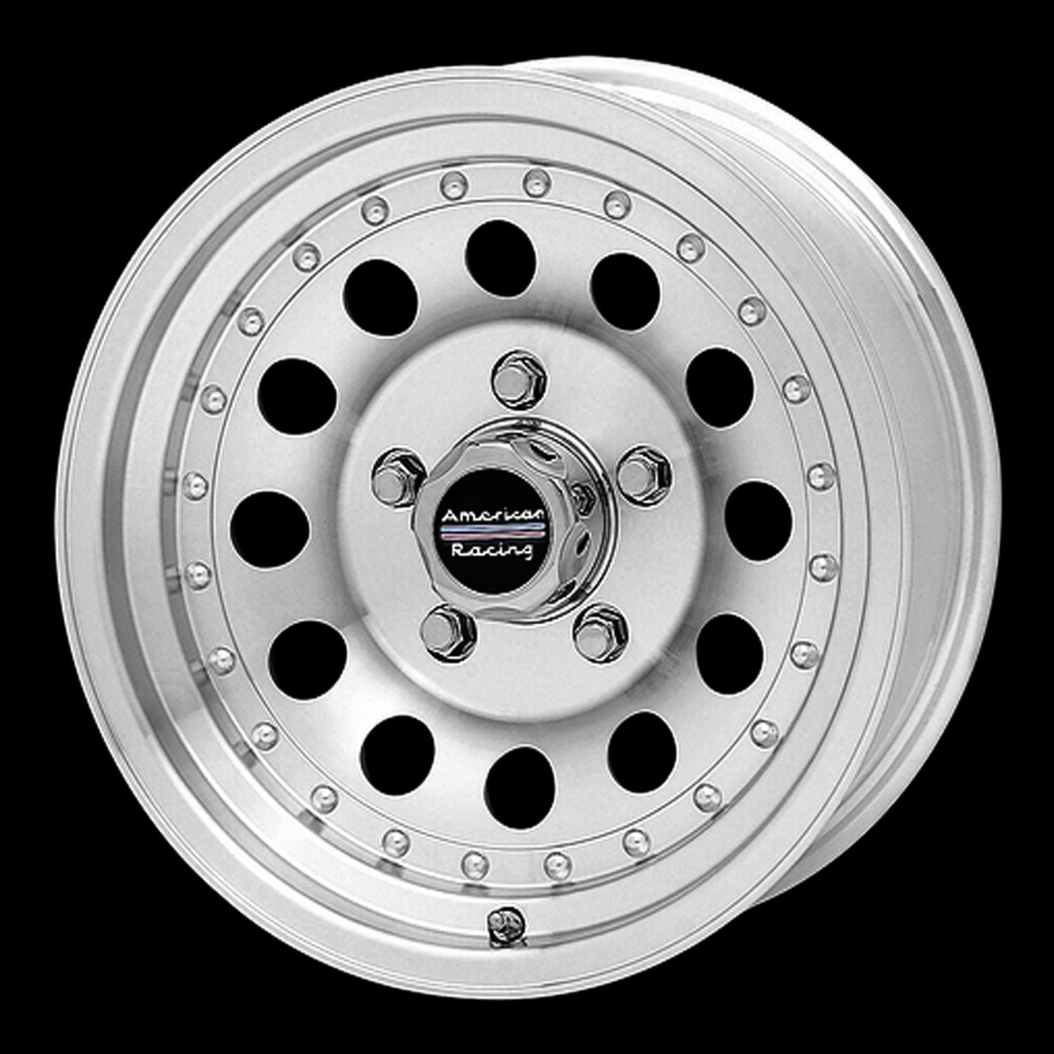 American Racing Outlaw II AR62 Machined Wheel with Clear Coat 14x7/5x4.75 