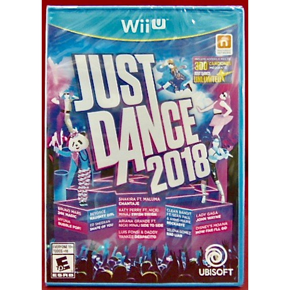 New Ubisoft Video Game Just Dance 2018 Wii U