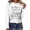 White, variant on Babysbule Tops for Women Women Printed Long Sleeve Sweatshirt Pullover Shirts Top Blouse
