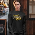 thumbnail image 4 of Proud Army Mom Sweatshirt US Military Family Pride Veteran Patriotic Armed Forces Mother's Day Licensed Crewneck, 4 of 7