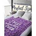 thumbnail image 4 of LHSHID Teacher Appreciation Gifts for Women Men Flannel Blanket Throws with Message for All Teachers Birthday Christmas Retirement Gift, 4 of 4