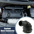 thumbnail image 2 of Unique Bargains Engine Coolant Hose Connector for Audi A3 2.0L A/T Quattro Prestige Convertible 2018-2019 Black, 2 of 6