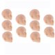 thumbnail image 1 of Accesorios de práctica de escultura Macarena muñecas de 10 piezas cabeza de figura de acción, 1 of 7