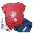 thumbnail image 3 of Herrnalise Women's Classic-Fit 100% Cotton Short-Sleeve V-Neck T-Shirt, 3 of 4
