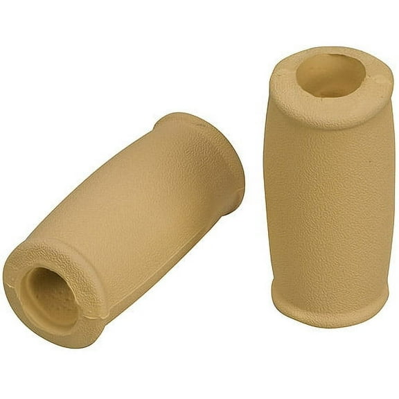 DMI® Regular Crutch Hand Grips, Beige, Pack Of 12