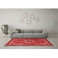 thumbnail image 3 of Ahgly Company Indoor Round Persian Red Traditional Area Rugs, 3' Round, 3 of 4