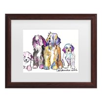 Trademark Fine Art 'The Gang' Canvas Art by Pat Saunders-White