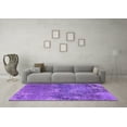thumbnail image 3 of Ahgly Company Indoor Rectangle Oriental Purple Industrial Area Rugs, 2' x 4', 3 of 4
