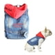 thumbnail image 1 of m Chaleco vaquero para mascotas Ropa de otoño e invierno para mascotas Chaleco vaquero con personalidad desmontable con capucha Xs, 1 of 5