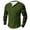 Green#2, variant on LEBONYARD Men's Essentials Long Sleeve Crew Tee,Mens Sweatshirts under $10,Men's Fashion Casual Ethnic Style Printed Long Sleeve Crewneck Top/shirt Khaki XXXXXL