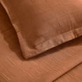 thumbnail image 5 of Superior Zenith Cotton Matelasse Bedspread Set, King, Burnt Orange, 5 of 7