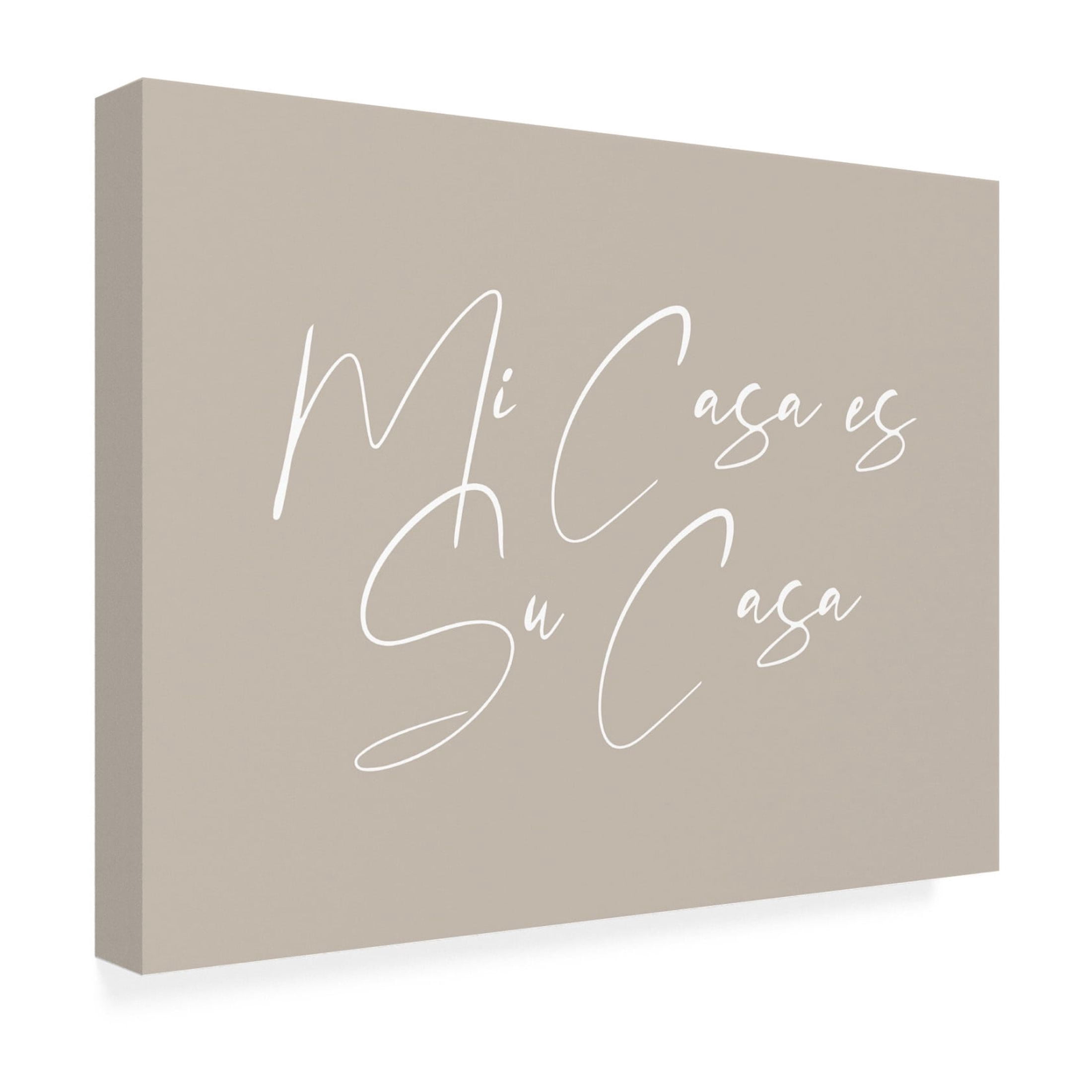 Trademark Fine Art Beth Cai  Mi Casa Canvas Wall Art