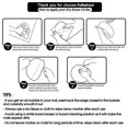 thumbnail image 3 of Tablero De Mensajes Autoadhesivo Likrtyny Libre de BPA, 3 of 4