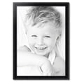thumbnail image 2 of ArtToFrames 26" x 37" Matte Black with Beads Picture Frame, 26x37 inch Black Wood Poster Frame (WOM-4065), 2 of 8