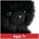 thumbnail image 5 of Peluche GUND Xavier Kitten negro de 23 cm Premium para 1 año o más, 5 of 9