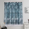 thumbnail image 5 of WANSPRINE Clearance Shower Liner 80 Inches Long Clean Shower Curtain Liner Curtains For Sliding Glass Doors 100x84 No Punching With Yarn Curtain Translucent Impervious To People Yarn Curtain Fabric, 5 of 7