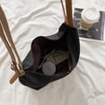 thumbnail image 3 of Bolso de mujer Otoño e Invierno Estilo coreano Bolso de hombro para mujer que combina con todo Bolso de mano de lona de gran capacidad, 3 of 6
