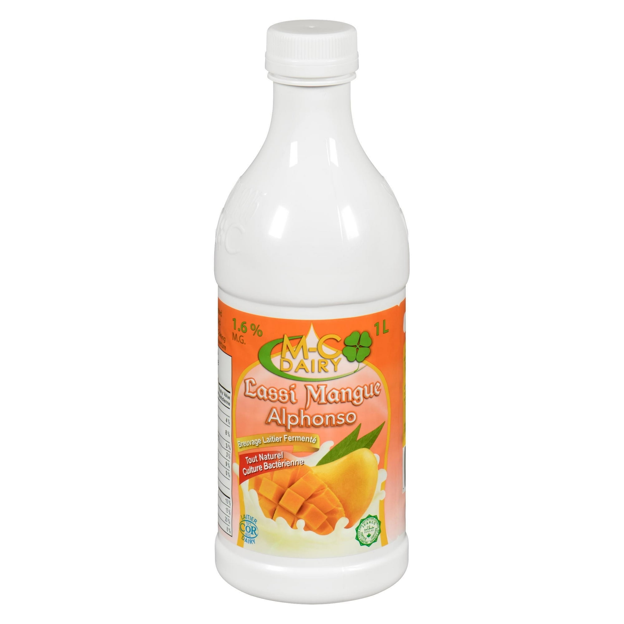 MC Dairy 1.6 % M.F. Alphonse Mango Lassi, 1 L