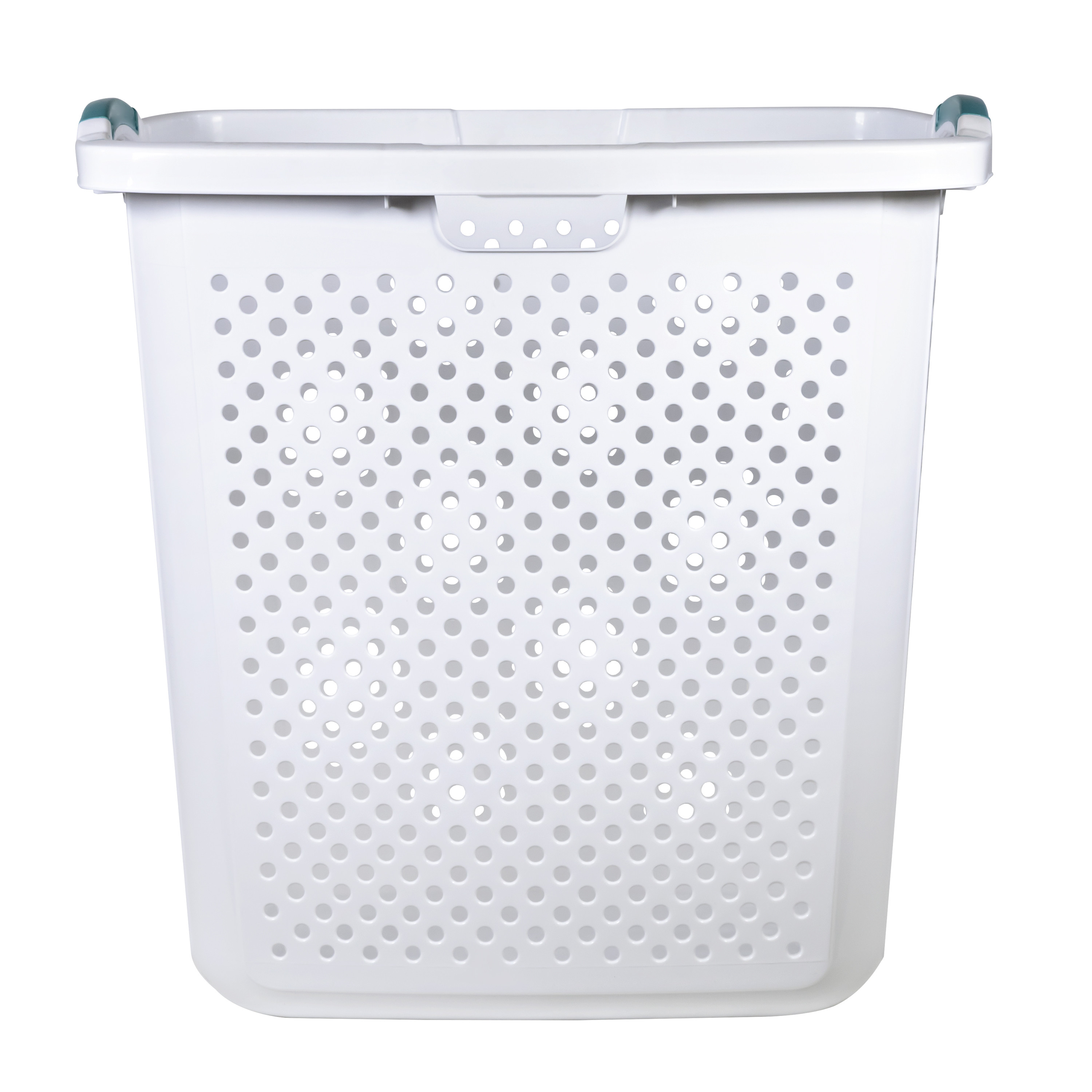 Home Logic Plastic Laundry Hamper, White, 2.5 Bushel photo 6